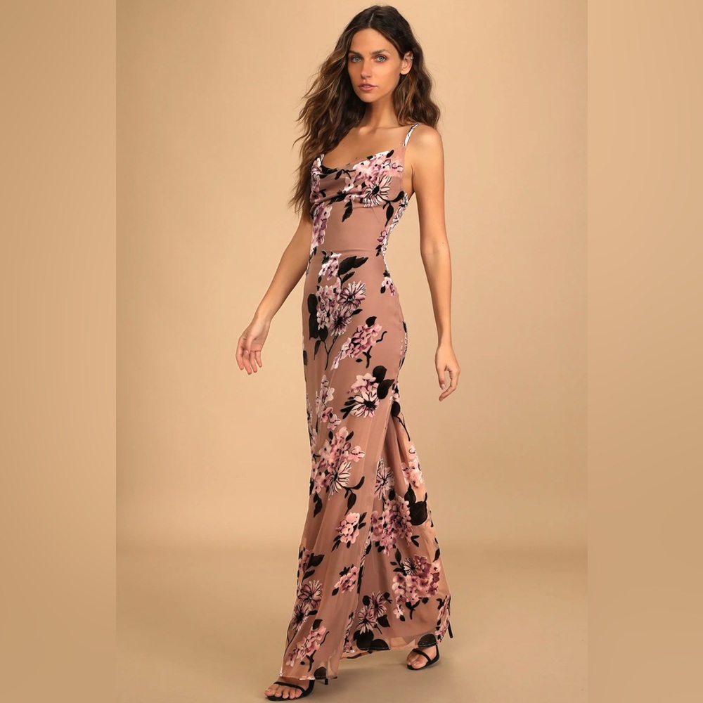 Lulus floral maxi dress - Picture 2 of 4